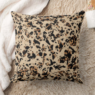 Caramel Abstrakt Mosaic Animal Print Throw Kissen