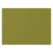 Caramel apple checkered board pattern tischdecke (Vorderseite (Horizontal))