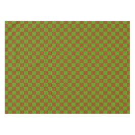 Caramel apple checkered board pattern tischdecke