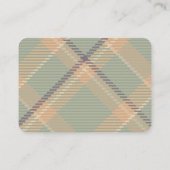 Caramel Apple - Green Book For Baby Insert Card Platzkarte (Rückseite)