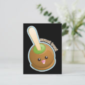 Caramel Apple Postkarte (Stehend Vorderseite)