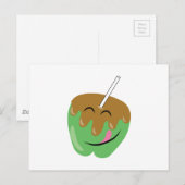 Caramel Apple Postkarte (Vorne/Hinten)