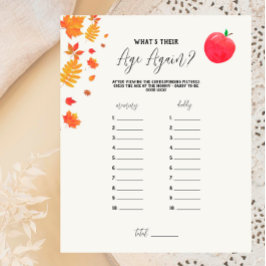 Caramel Apple (R) Baby Was ist ihr Alter wieder Sp