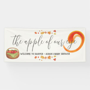 Caramel Apple Red Baby Dusche Willkommen Vinyl Ban Banner