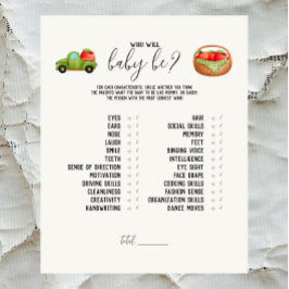 Caramel Apple - Red Wer wird das Baby sein? Spiel