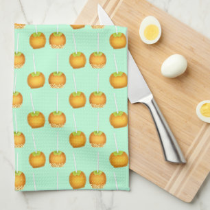 Caramel Apples Geschirrtuch