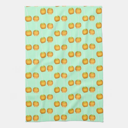 Caramel Apples Geschirrtuch (Vertikal)