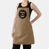 Caramel Brown personalisieren Schürze (InSitu)