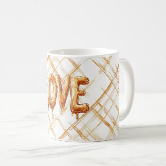 Caramel Candy Love Kaffeetasse (VorderseiteRechts)