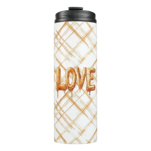 Caramel Candy Love Thermosbecher (Vorderseite)