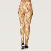Caramel Candy Swirls Leggings (Rückseite)