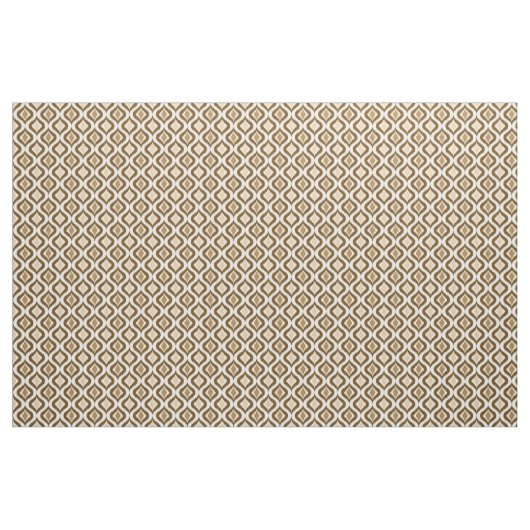 Caramel Coffee Brown Retro Chic Ikat Droptern Must Stoff (Fat Quarter (45,7 x 55,9 cm))