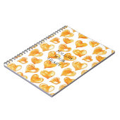 Caramel Cream Hearts Notizblock (Linke Seite)