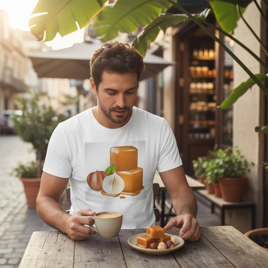 Caramel Cubes Lollies Mens T - Shirt