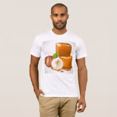Caramel Cubes Lollies Mens T - Shirt (Vorne ganz)