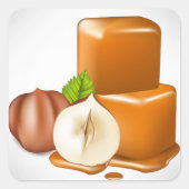 Caramel Cubes Stickers (Vorderseite)