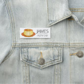 Caramel Custard Flan Spanish Food Restaurant Namensschild (Beispiel)