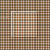 Caramel Dark Brown Yellow Tartan Squares Muster Stoff (Kachel)