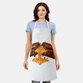 Caramel Drip Chocolate Apron Schürze (Getragen)