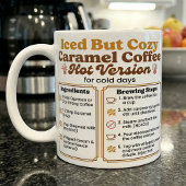 Caramel Latte Recipe Iced But Cozy Kaffeetasse