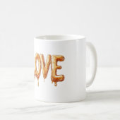 Caramel-Liebe Kaffeetasse (VorderseiteRechts)