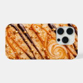 Caramel Macchiato inspirierte PopTart Kaffee Vibes iPhone Hülle (Rückseite (Horizontal))