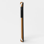Caramel Modern Stripes Case-Mate iPhone Hülle (Hinten/Links)