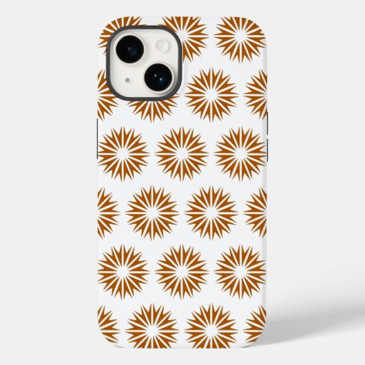 Caramel Modern Sunburgs Case-Mate iPhone Hülle (Rückseite)