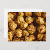 Caramel Popcorn Postcard Postkarte (Vorne/Hinten)