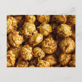 Caramel Popcorn Postcard Postkarte