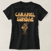 Caramel Sundae 90er Rap Lover T-Shirt (Design vorne)