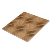 Caramel Swirl Abstrakte Tile Fliese (Seite)