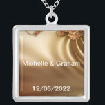 Caramel Wedding Set Versilberte Kette<br><div class="desc">Caramel Wedding Set</div>