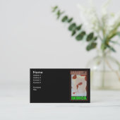 CARAMELLA INDICA VISITENKARTE (Stehend Vorderseite)