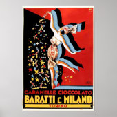 Caramelle Cioccolato, Baratti & Milano, Torin Poster (Vorne)