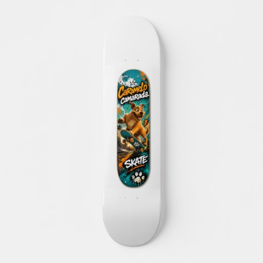 Caramelo Camarada Skateboard (Vorne)