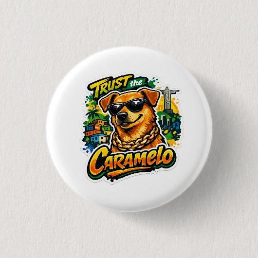 Caramelo Chef Button (Vorderseite)
