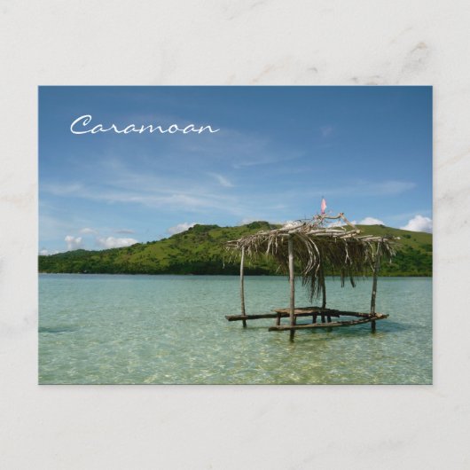 Caramoan Islands - Manlawi Sandbar Postkarte (Vorderseite)