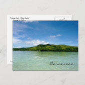 Caramoan Islands - Manlawi Sandbar View Postkarte (Vorne/Hinten)