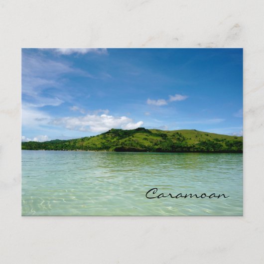Caramoan Islands - Manlawi Sandbar View Postkarte (Vorderseite)
