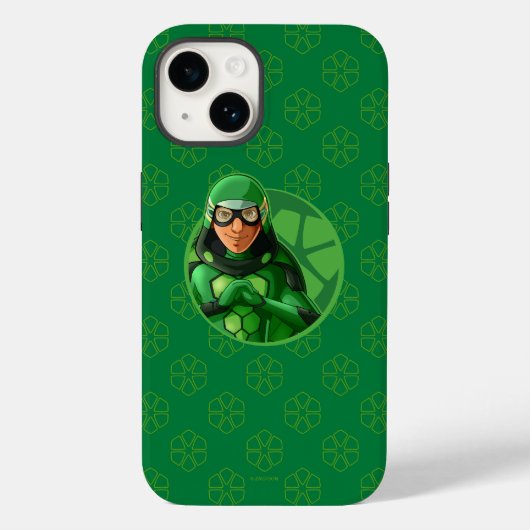 Carapace Green Abzeichen Case-Mate iPhone Hülle (Rückseite)