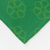 Carapace Green Abzeichen Fleecedecke (Ecke)