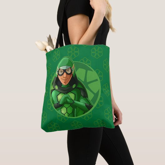Carapace Green Abzeichen Tasche (Von Nahem)