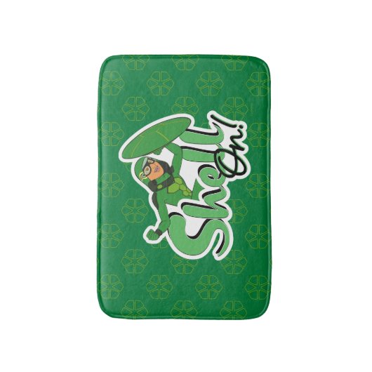 Carapace | Muschel an! Badematte (Vorderseite Vertikal)