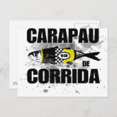 Carapau De Corrida Postkarte (Vorne/Hinten)
