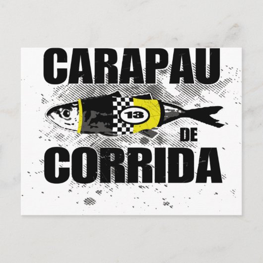 Carapau De Corrida Postkarte (Vorderseite)