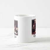 Caravaggio - Abendessen bei Emmaus Kaffeetasse (Mittel)