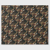 Caravaggio - Abendessen bei Emmaus - klassische Geschenkpapier (Flach)