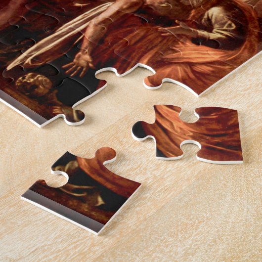 Caravaggio - Auferstehung von Lazarus-Puzzlespiel Puzzle (Seite)