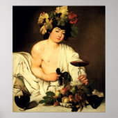 Caravaggio Bacchus Poster (Vorne)